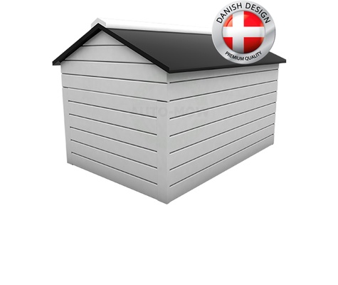 Caseta Robot cortac�sped my robot home blanca y negra